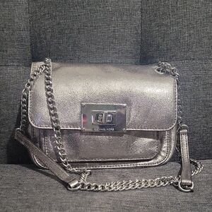 Michael Kors Silver Chain Shoulder Bag